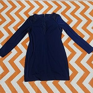 Express navy blue mesh insert mini